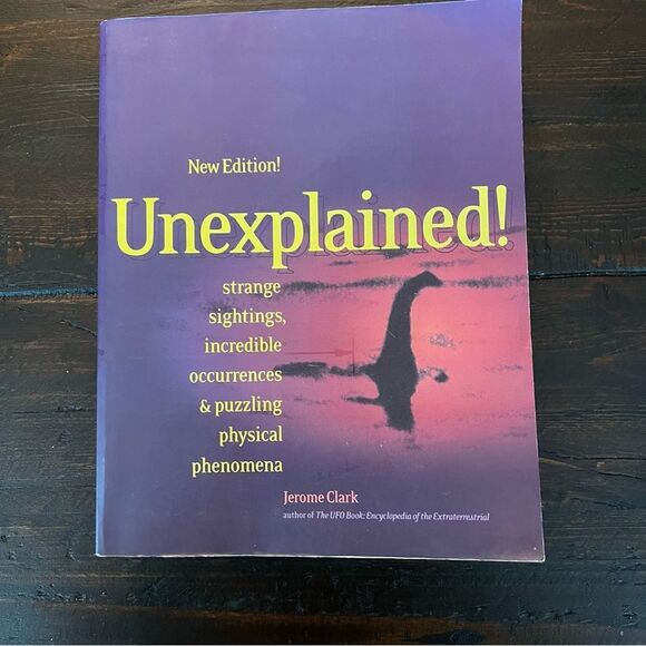 Unexplained! New Edition Book by Jerome Clark - Picture 1 of 4